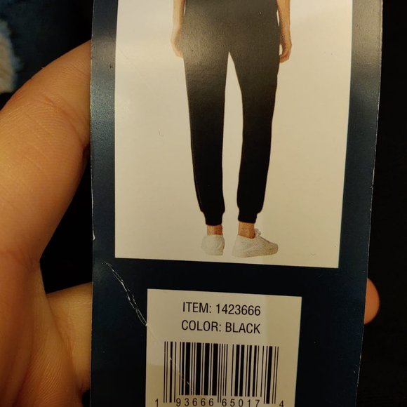 Splendid Women's Pants  Jogger w/ Pockets-- Black - Picture 6 of 6